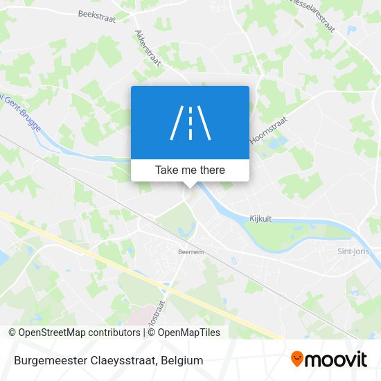 Burgemeester Claeysstraat map
