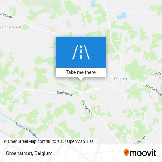 Groenstraat map