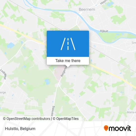 Hulstlo map