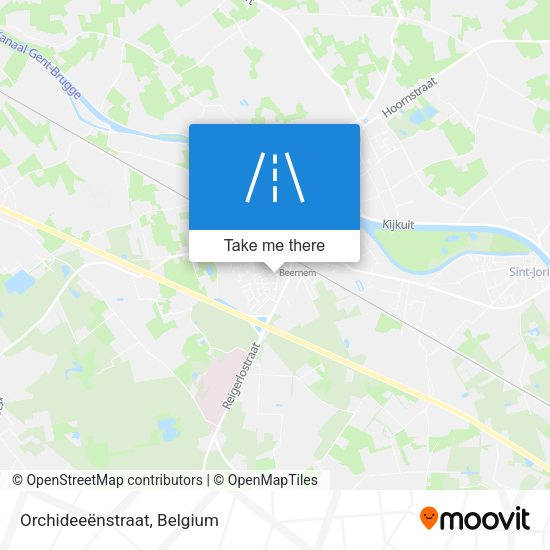 Orchideeënstraat plan