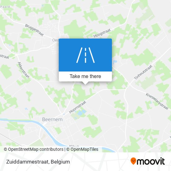 Zuiddammestraat map