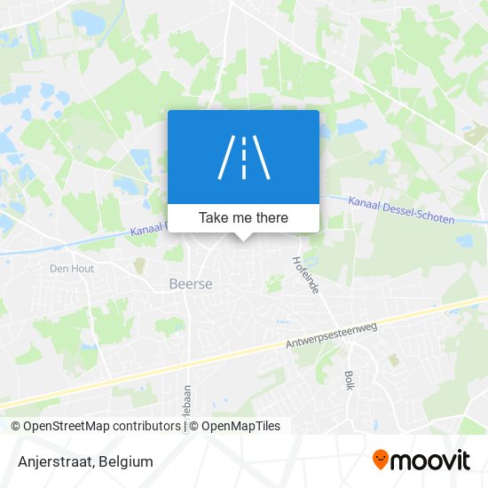 Anjerstraat map