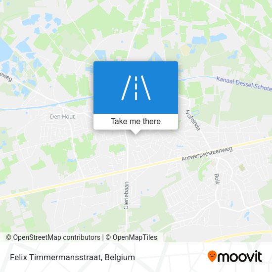 Felix Timmermansstraat map