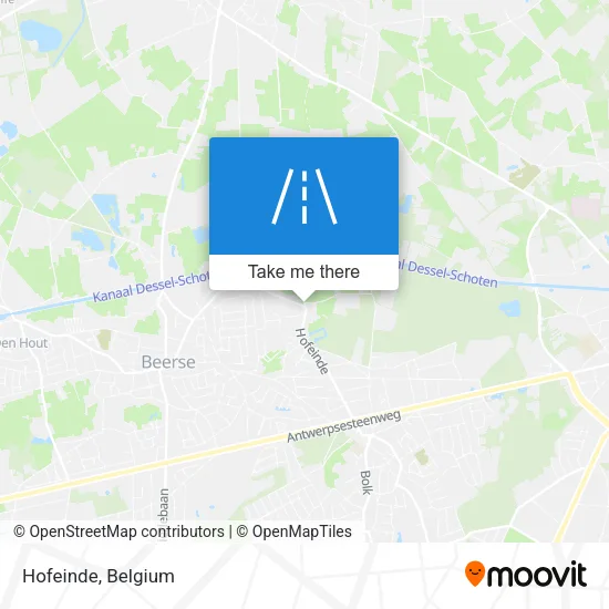 Hofeinde map