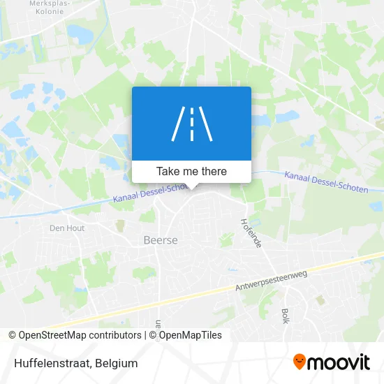 Huffelenstraat map