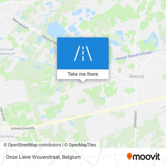 Onze Lieve Vrouwstraat plan