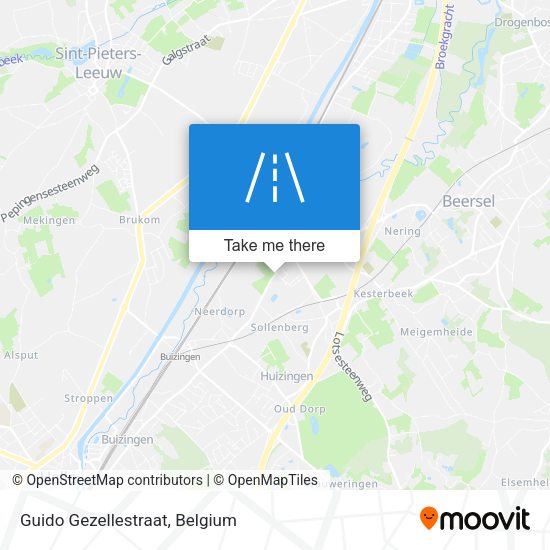 Guido Gezellestraat plan
