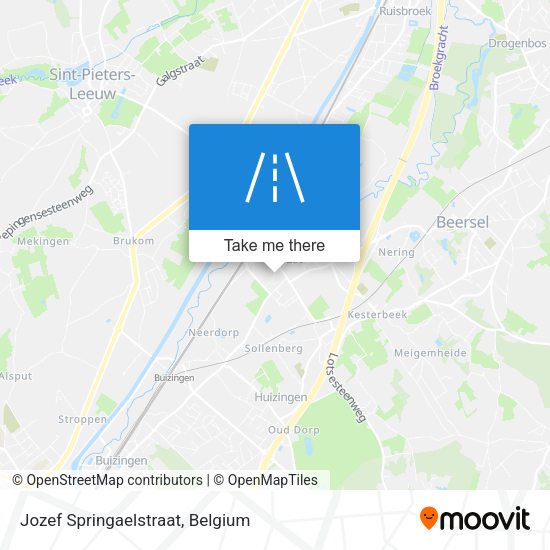 Jozef Springaelstraat plan