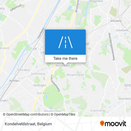 Kondelveldstraat plan