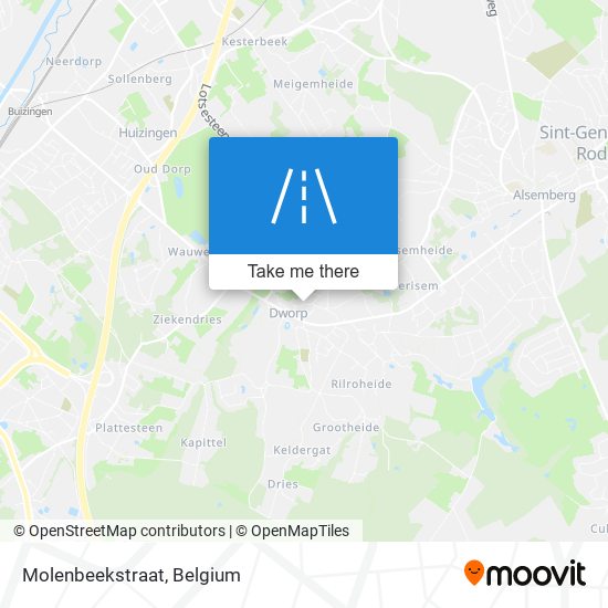 Molenbeekstraat map