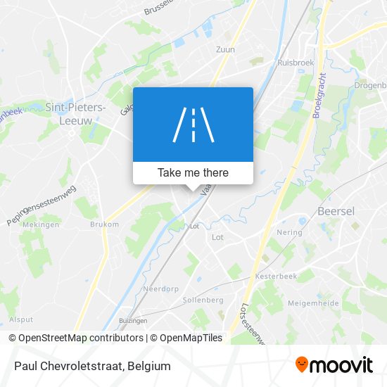 Paul Chevroletstraat map