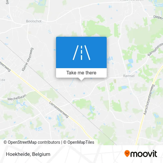 Hoekheide map