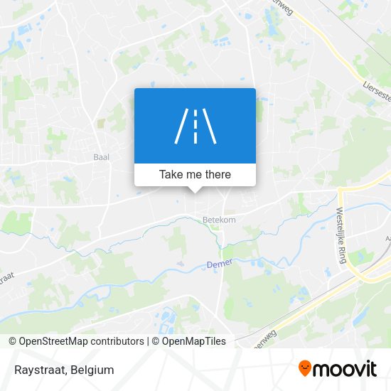 Raystraat map