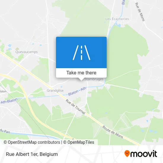 Albert 1st Street map