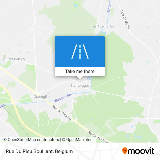 Rue Du Rieu Bouillant map