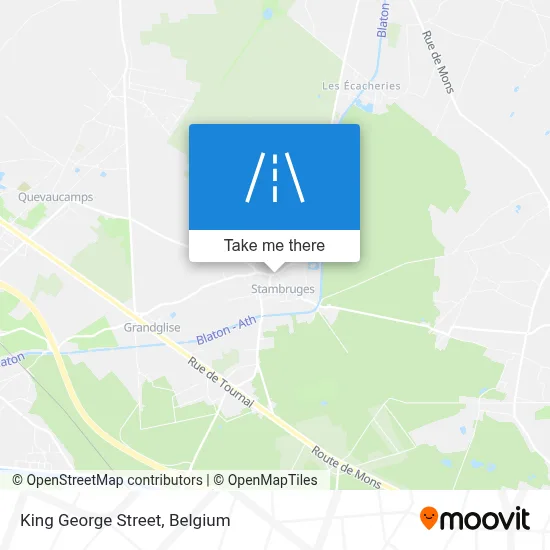 King George Street map