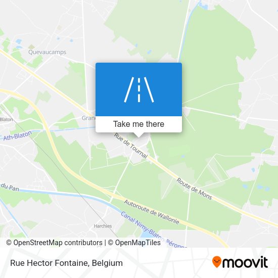 Rue Hector Fontaine plan