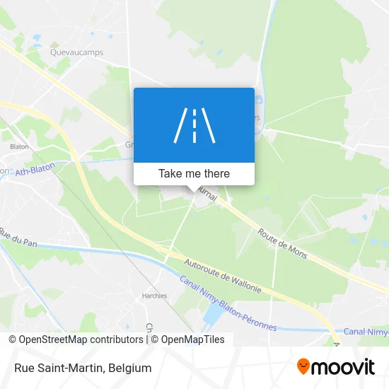 Saint Martin Street map