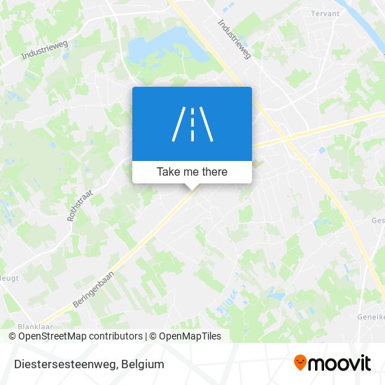 Diestersesteenweg plan