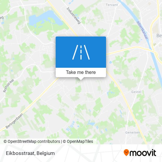 Eikbosstraat map