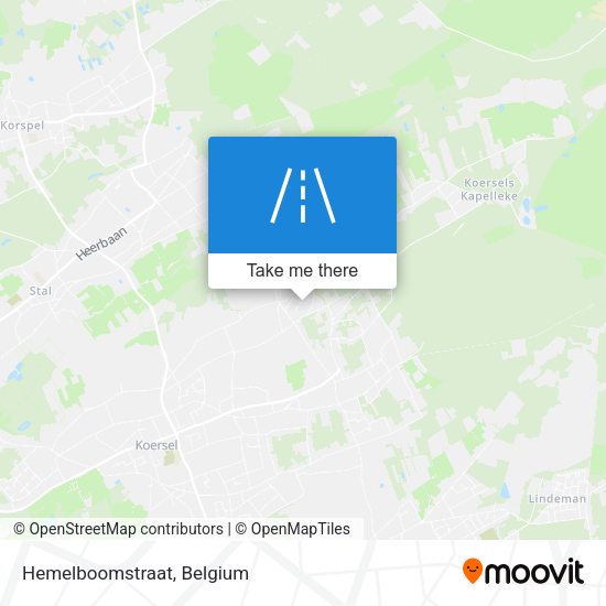 Hemelboomstraat map