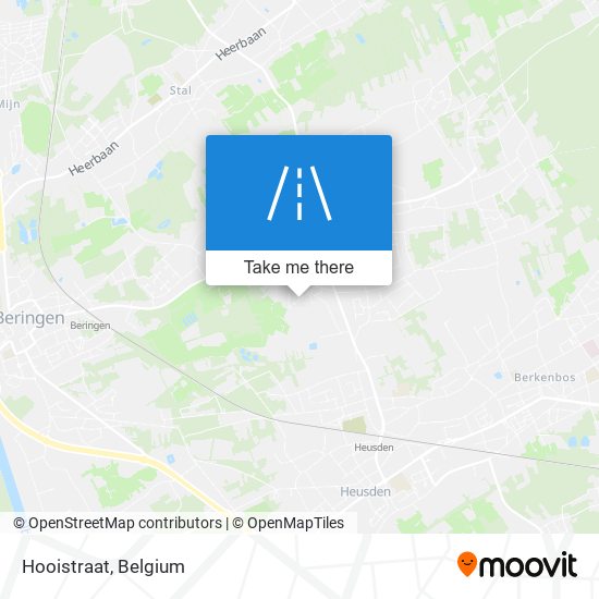 Hooistraat map