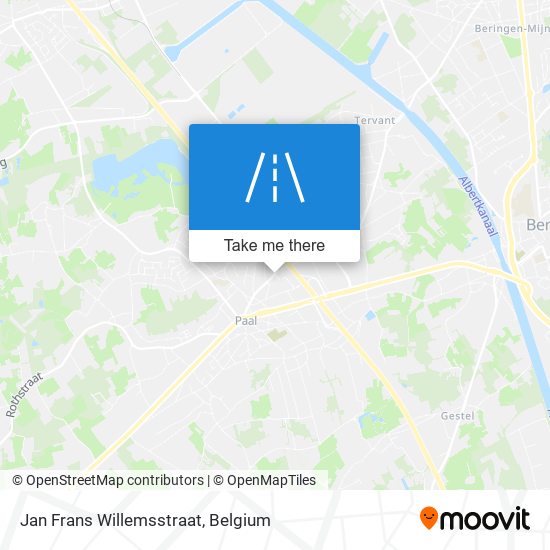 Jan Frans Willemsstraat map