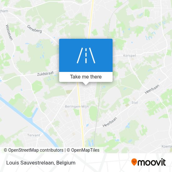 Louis Sauvestrelaan plan