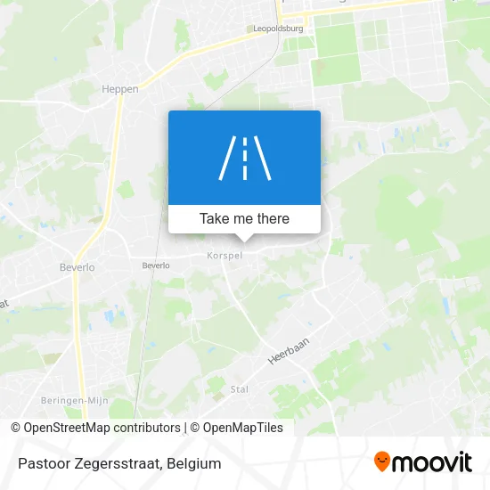 Pastoor Zegersstraat map