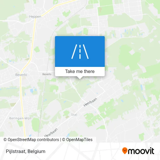 Pijlstraat map