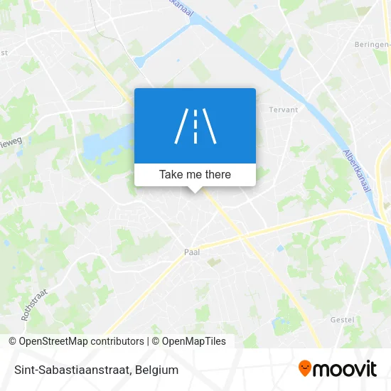 Sint-Sabastiaanstraat map