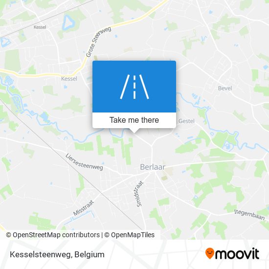 Kesselsteenweg map
