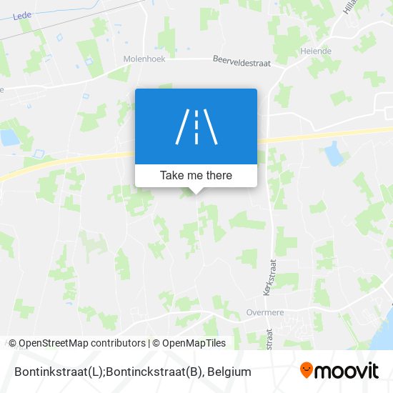 Bontinkstraat(L);Bontinckstraat(B) map
