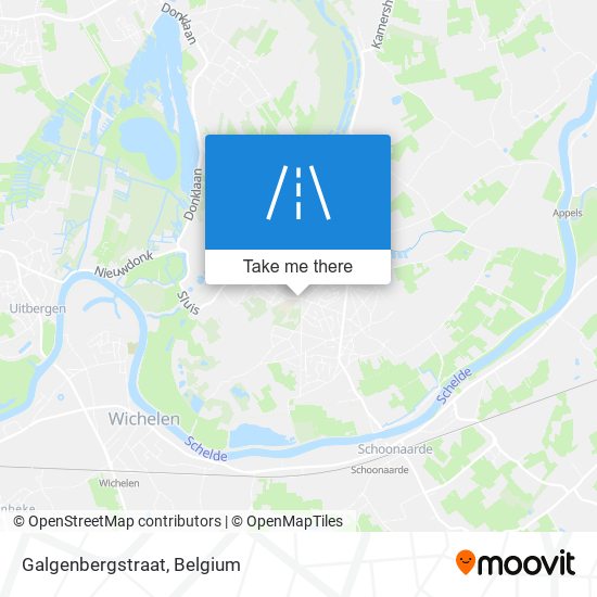 Galgenbergstraat map