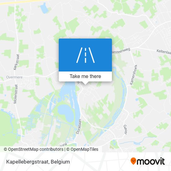 Kapellebergstraat map