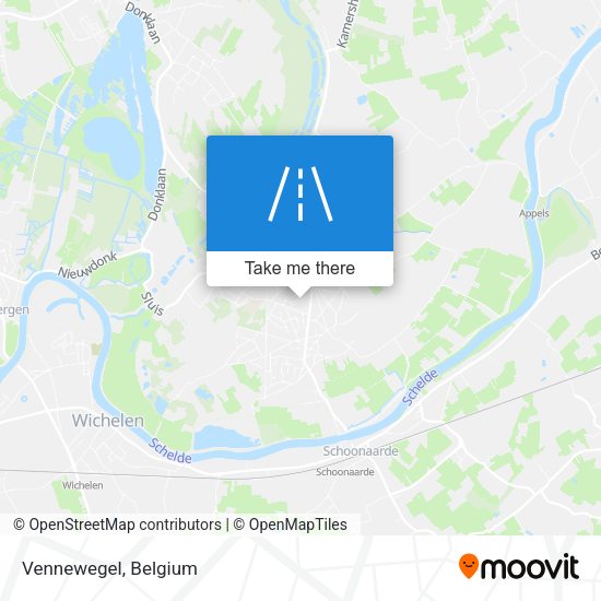 Vennewegel map