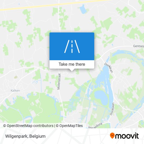 Wilgenpark map