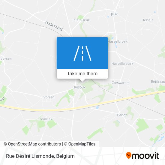 Rue Désiré Lismonde map
