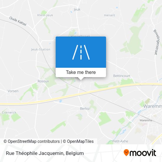 Rue Théophile Jacquemin map