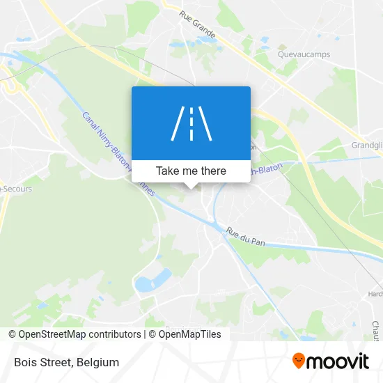 Bois Street map