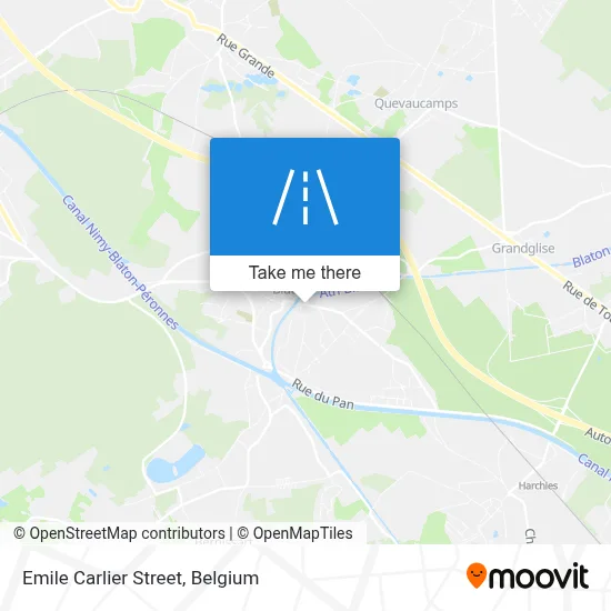 Emile Carlier Street map