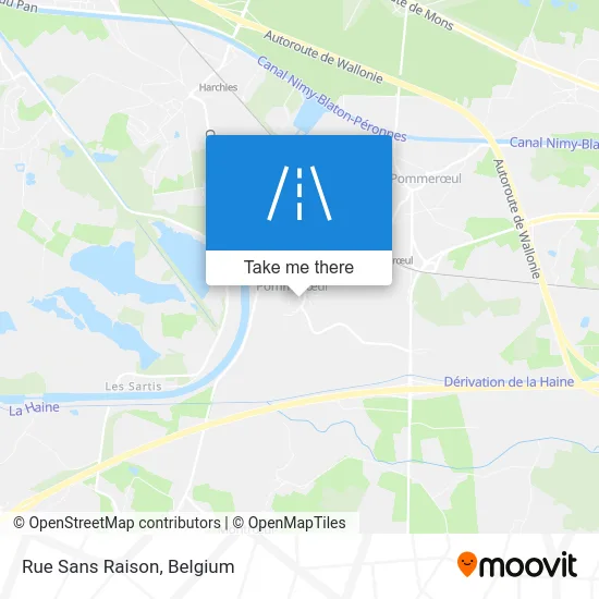 Street Without Reason map