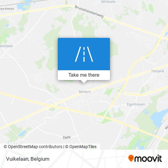 Vuikelaan map