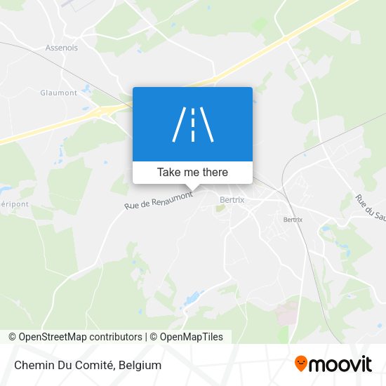 Chemin Du Comité plan