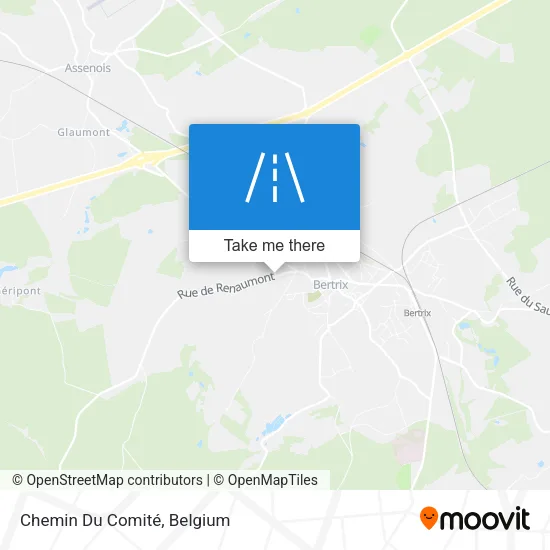 Chemin Du Comité map