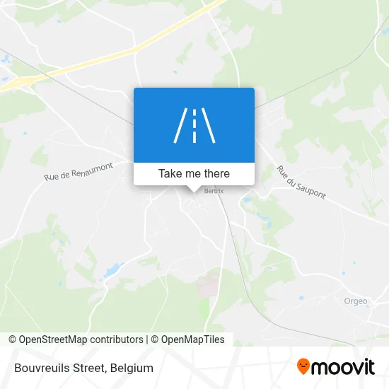 Bouvreuils Street map