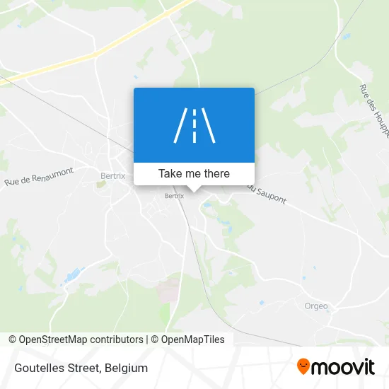 Goutelles Street map