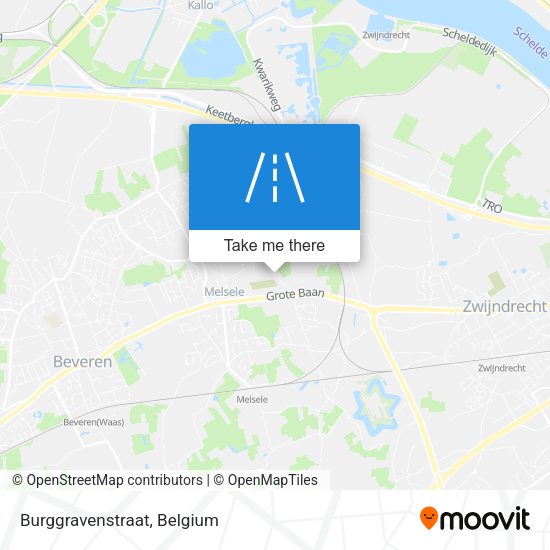 Burggravenstraat map