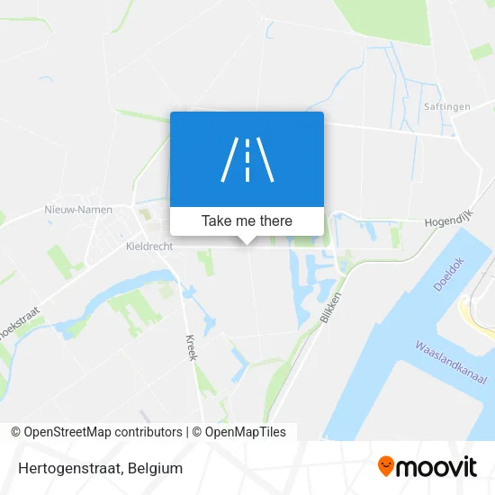Hertogenstraat map