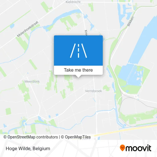 Hoge Wilde map